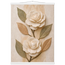 Carved Camellia: flowers and botanical. Fine art poster, alternate frame and size.