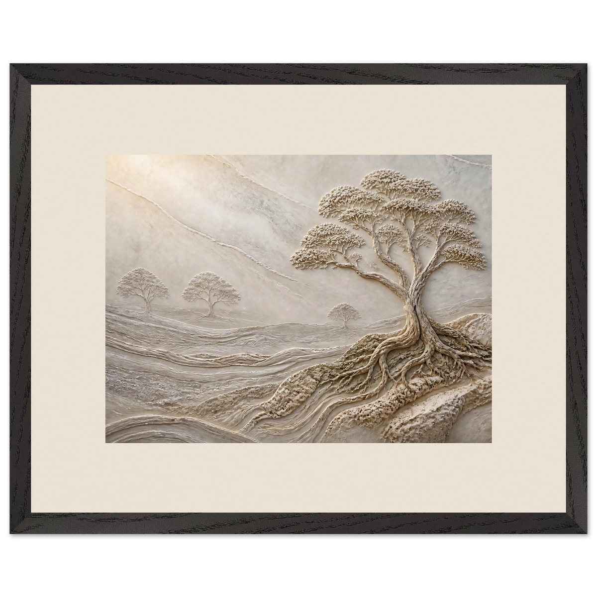 Old Growth: petra and herbarium. Framed fine art print by The Light Stays.