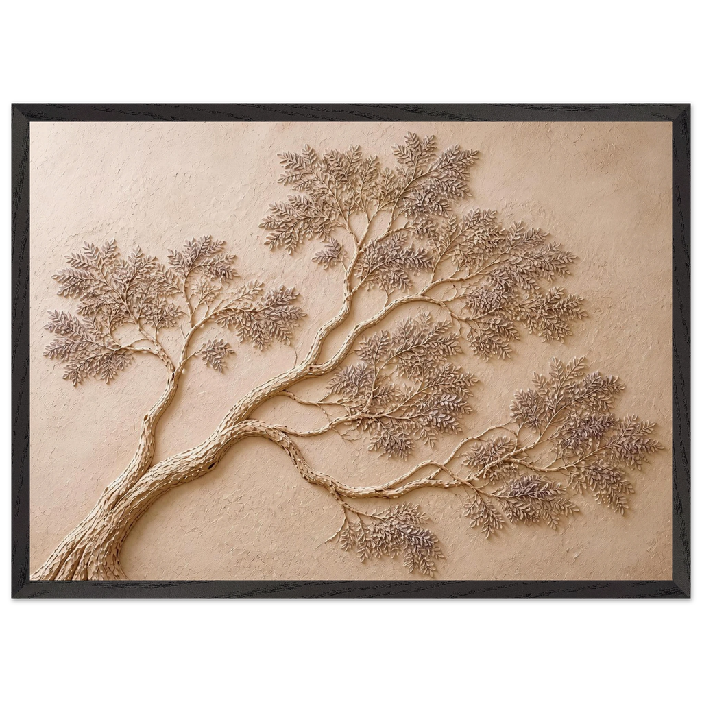 Lilac Reach, petra and flora. Archival framed fine art print shown framed.