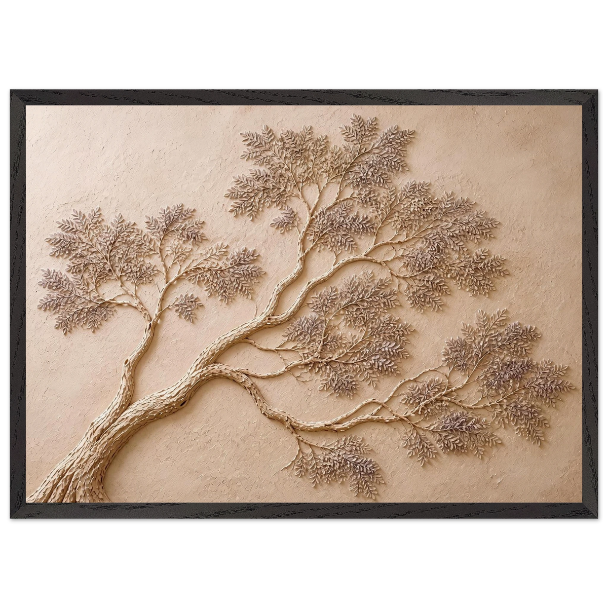 Lilac Reach, petra and flora. Archival framed fine art print shown framed.