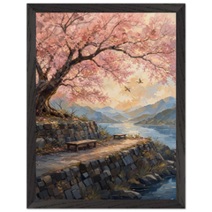 Cherry Blossom Lake