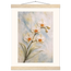 Porcelain Orchid: flowers and botanical. Fine art poster.