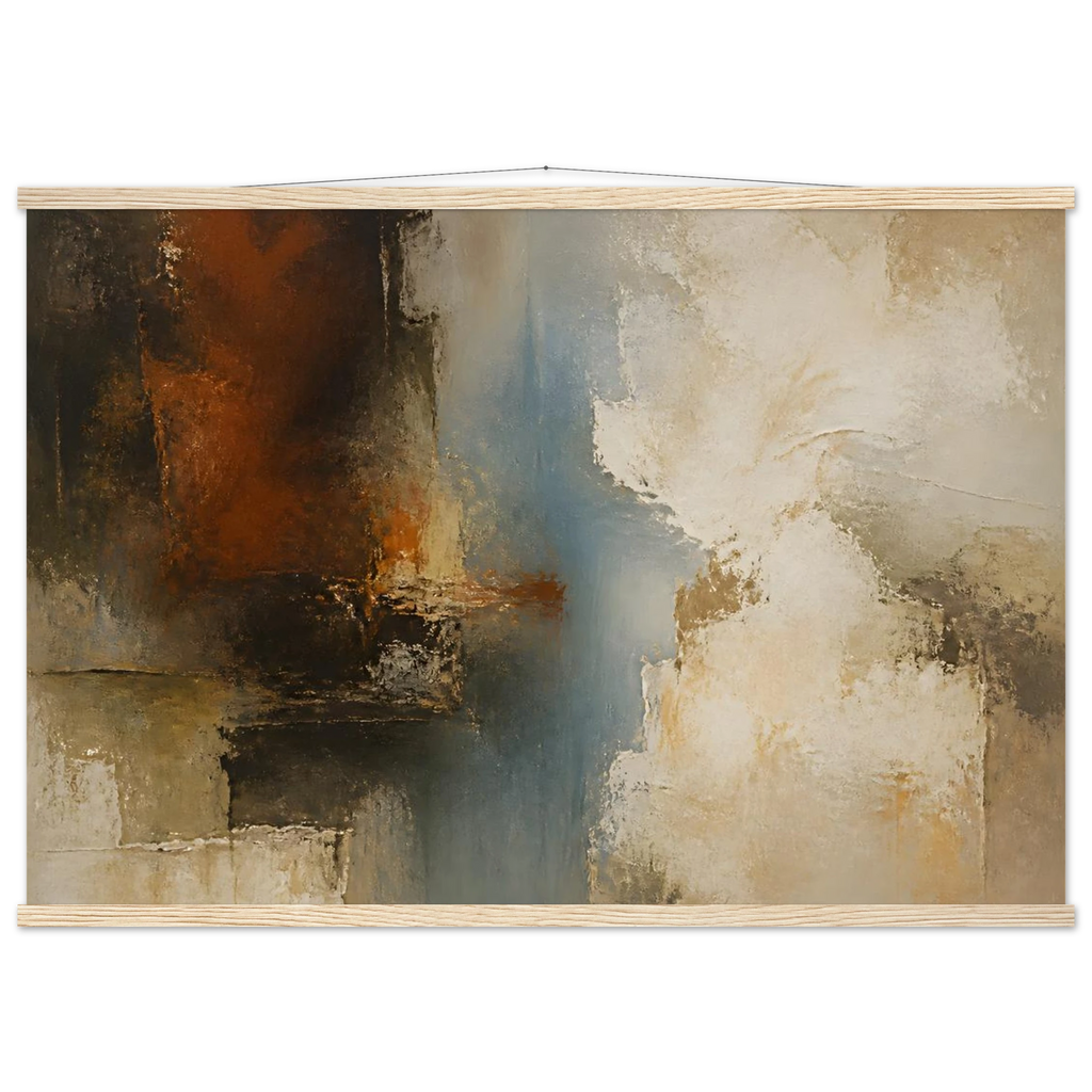 Golden Night: moon and night. Fine art poster by The Light Stays.