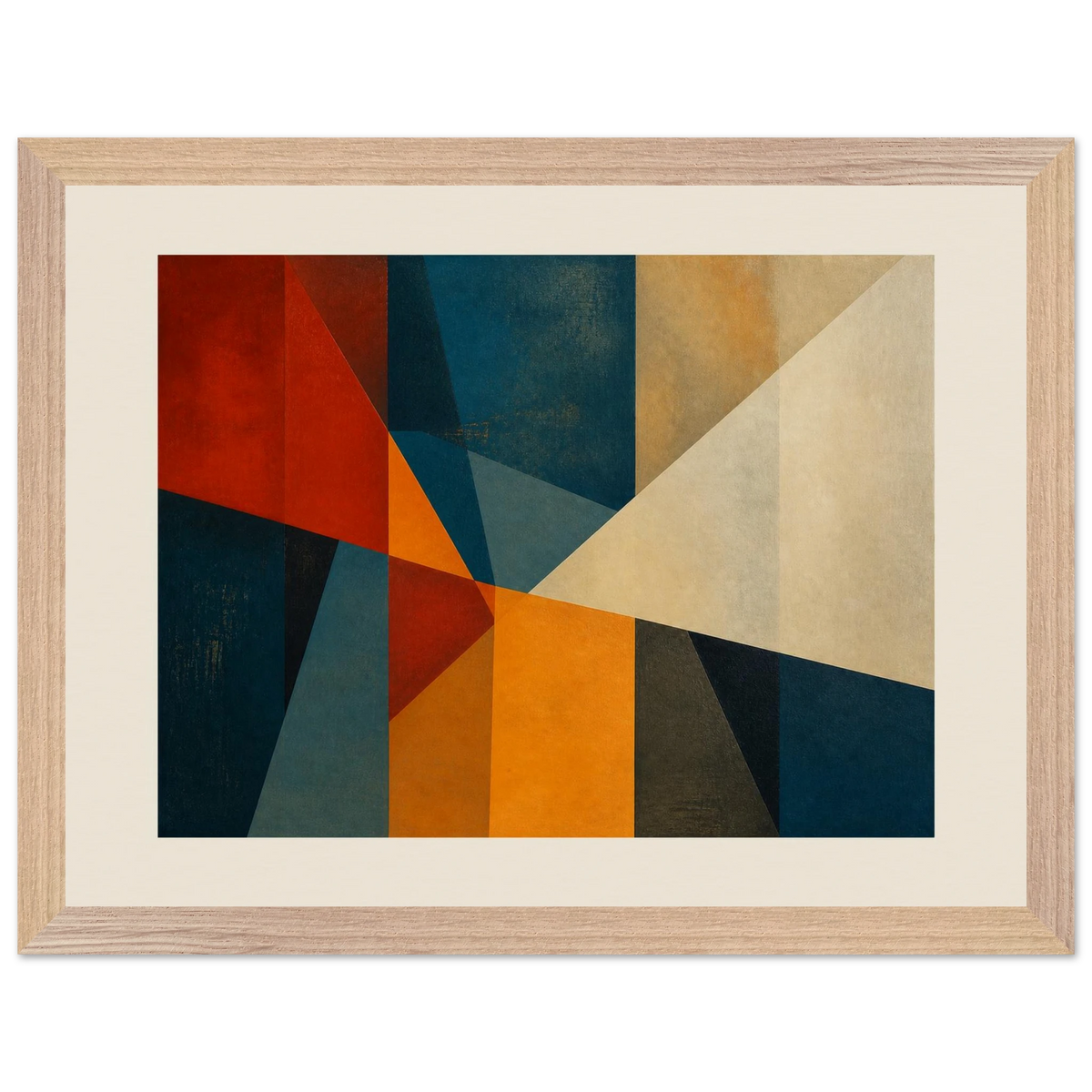 Storm: abstract, movement and mineral texture. Framed fine art print by The Light Stays.