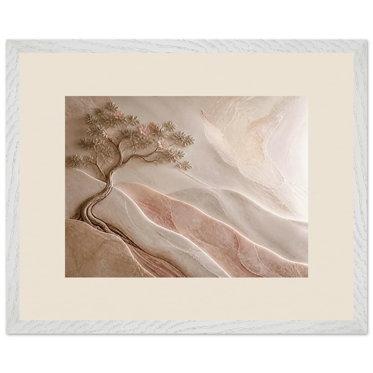 Stone Dawn: petra and siena. Framed fine art print by The Light Stays.