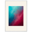 Wine Hour: gradient, dusk and deep color. Framed fine art print by The Light Stays.