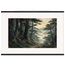 Cypress Passage: japanese art and japandi. Fine art poster by The Light Stays.