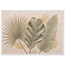 Three Leaves, botanical and nature. Archival framed fine art print shown framed.