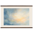 Dawn after Rain: sunrise, coastline and washed light. Fine art poster, alternate frame and size.