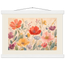 Floral Rhythm: flowers and botanical. Museum-quality fine art poster.