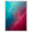 Wine Hour: gradient, dusk and deep color. Framed fine art print by The Light Stays.