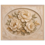 Peonies in Stone, flowers and botanical. Archival framed fine art print shown framed.