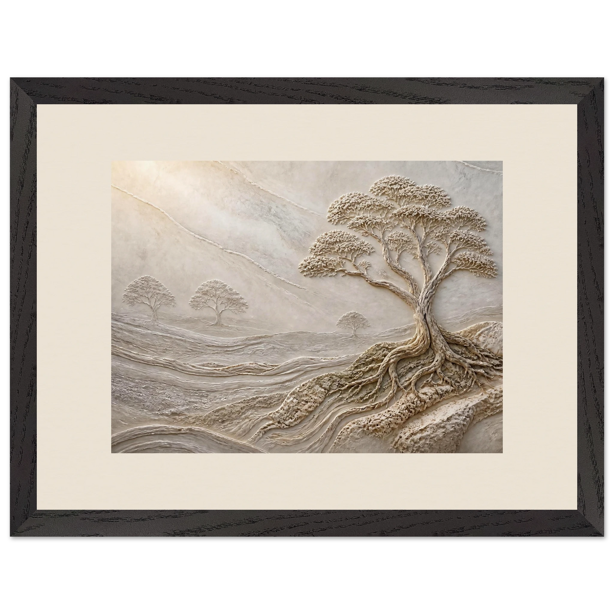 Old Growth: petra and herbarium. Framed fine art print.