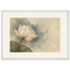 First Lotus Light: flowers and botanical. Museum-quality framed fine art print.