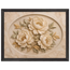 Peonies in Stone, flowers and botanical. Archival framed fine art print shown framed.