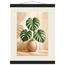 Vessel and Shadow: mediterranean and earth tones. Fine art poster, alternate frame and size.
