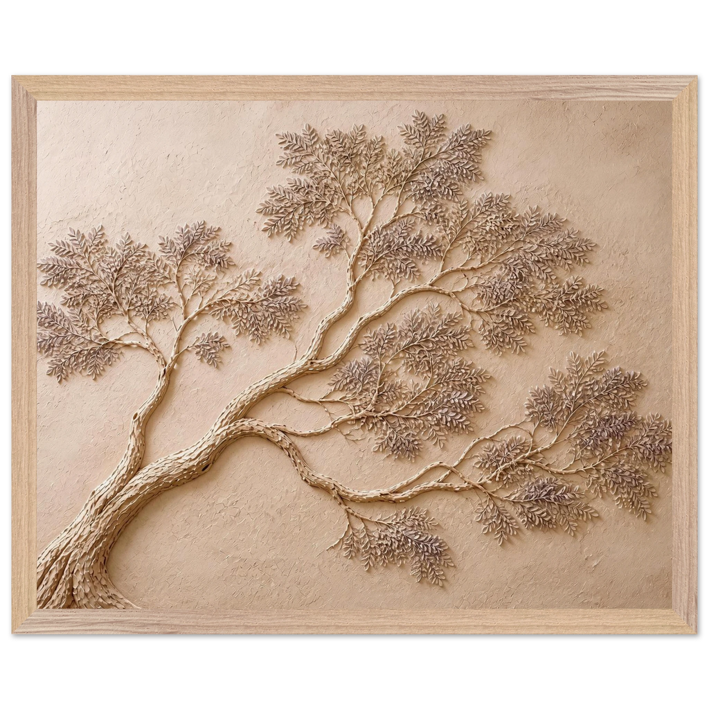 Lilac Reach: petra and flora. Museum-quality framed fine art print.