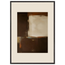 Terracotta Diptych, Panel II of II: two panels, terracotta and cream. Framed fine art print by The Light Stays.