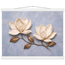 Bronze Magnolia: flowers and botanical. Fine art poster by The Light Stays.