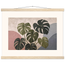 Monstera Sun: botanical and nature. Museum-quality fine art poster.