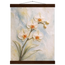 Porcelain Orchid: flowers and botanical. Fine art poster, alternate frame and size.