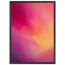 Magenta Plume: gradient, magenta and movement. Framed fine art print, alternate frame and size.
