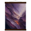 Violet Infinity: moon and night. Fine art poster by The Light Stays.