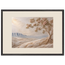 Cliffside Bloom: flowers and botanical. Museum-quality framed fine art print.