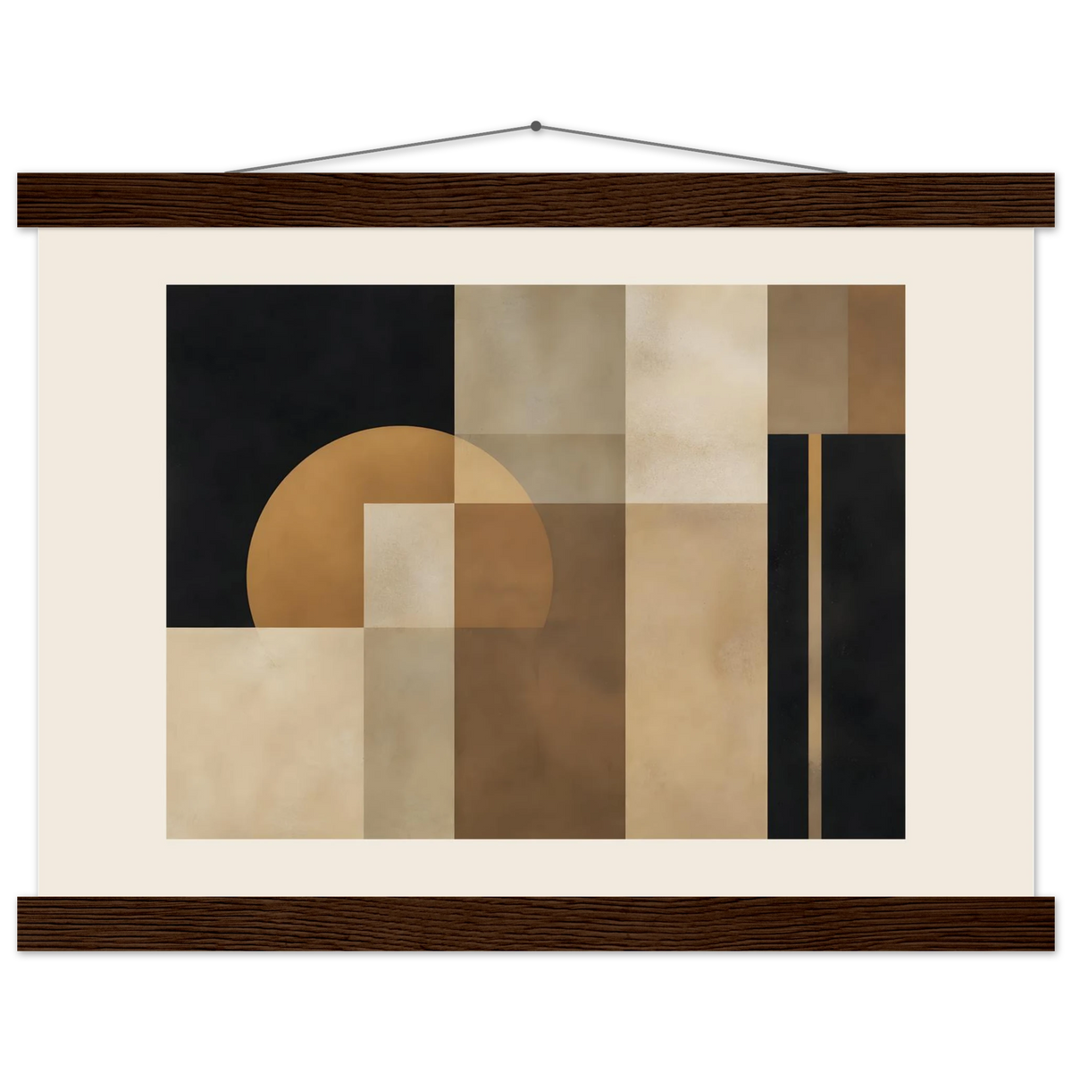 First Lotus Light, flowers and botanical. Archival fine art poster shown framed.