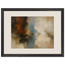 Golden Night, moon and night. Archival framed fine art print shown framed.