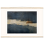 Ivory Crossing: abstract, ivory and serene lines. Museum-quality fine art poster.
