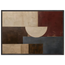 Blocos de Vinho, quadro abstrato emoldurado da The Light Stays.
