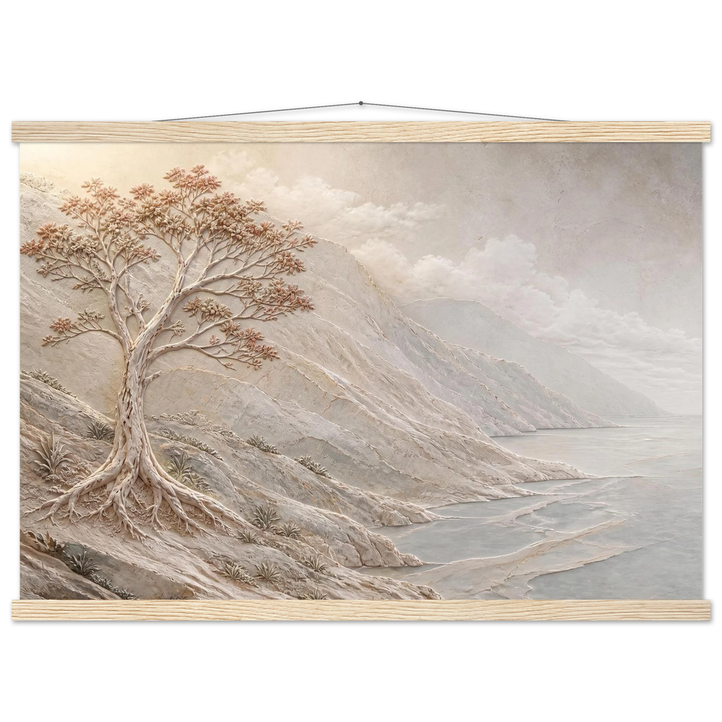 Coral Headland: sea and coastal landscape. Fine art poster by The Light Stays.