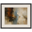 Golden Night: moon and night. Framed fine art print, alternate frame and size.