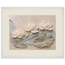 Lotus Current, flowers and botanical. Archival framed fine art print shown framed.