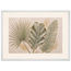 Three Leaves, botanical and nature. Archival framed fine art print shown framed.