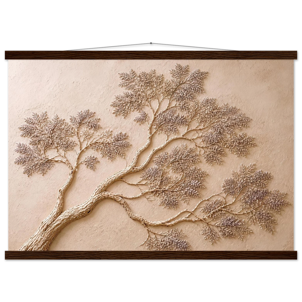 Lilac Reach: flowers and botanical. Museum-quality fine art poster.