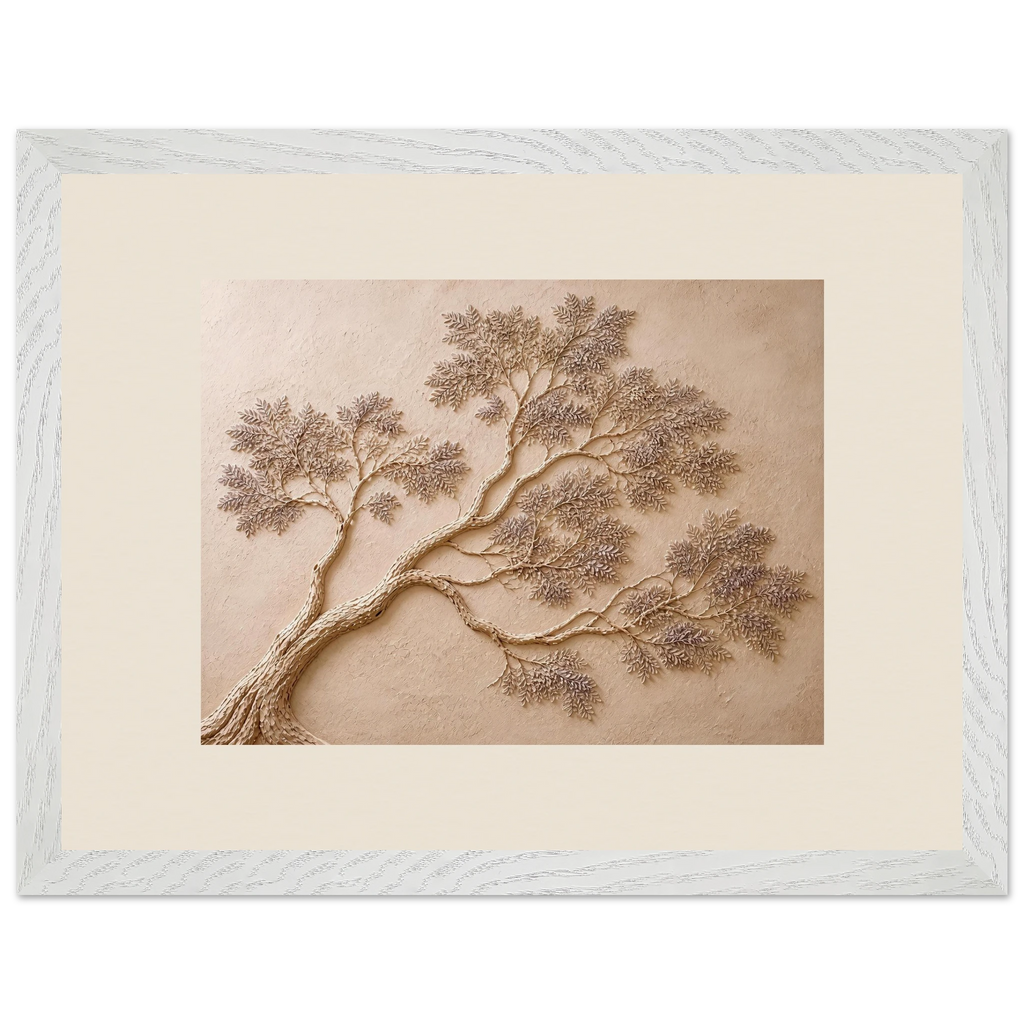 Lilac Reach: petra and flora. Framed fine art print by The Light Stays.