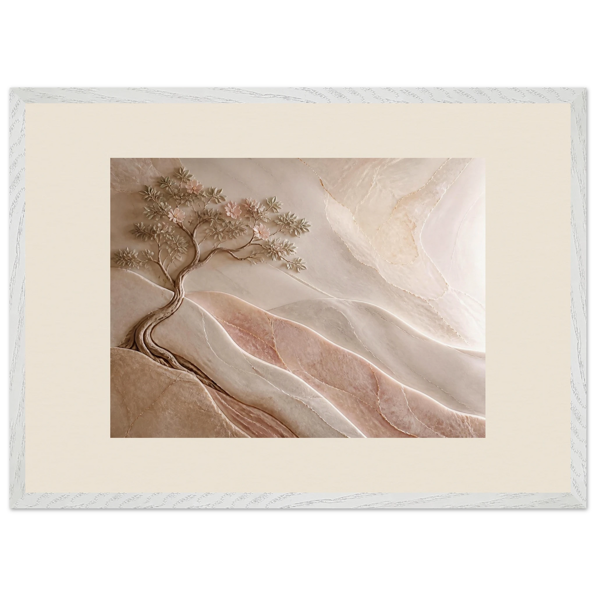 Stone Dawn: petra and siena. Framed fine art print by The Light Stays.