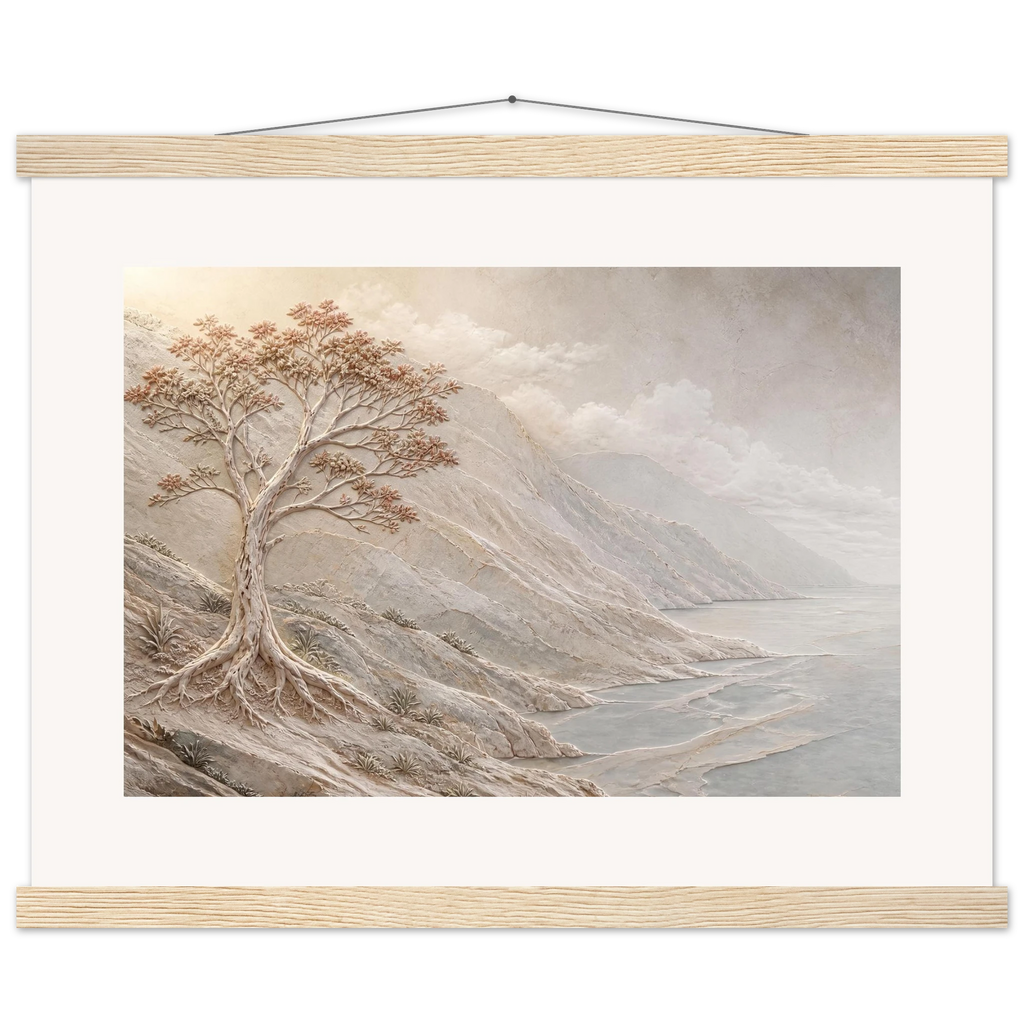 Coral Headland: sea and coastal landscape. Fine art poster by The Light Stays.