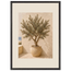 Olive Terrace, landscape and sun. Archival framed fine art print shown framed.