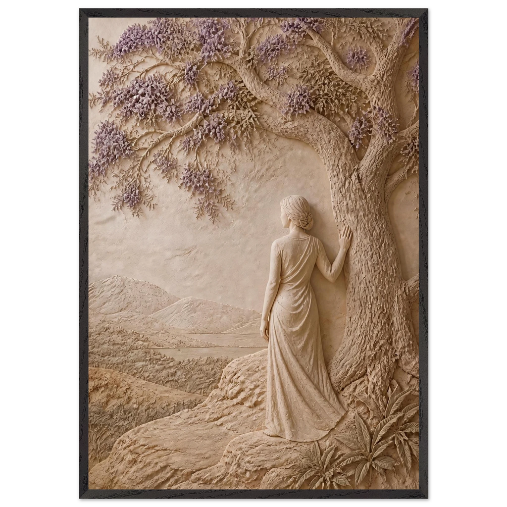 Old Friend: petra and herbarium. Museum-quality framed fine art print.