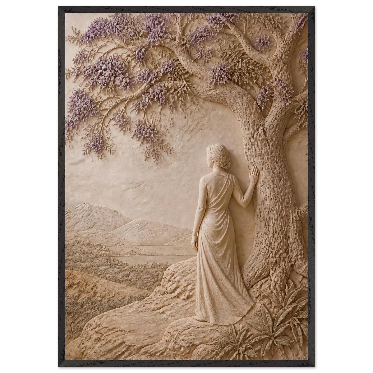 Old Friend: petra and herbarium. Museum-quality framed fine art print.