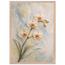 Porcelain Orchid: flowers and botanical. Framed fine art print, alternate frame and size.