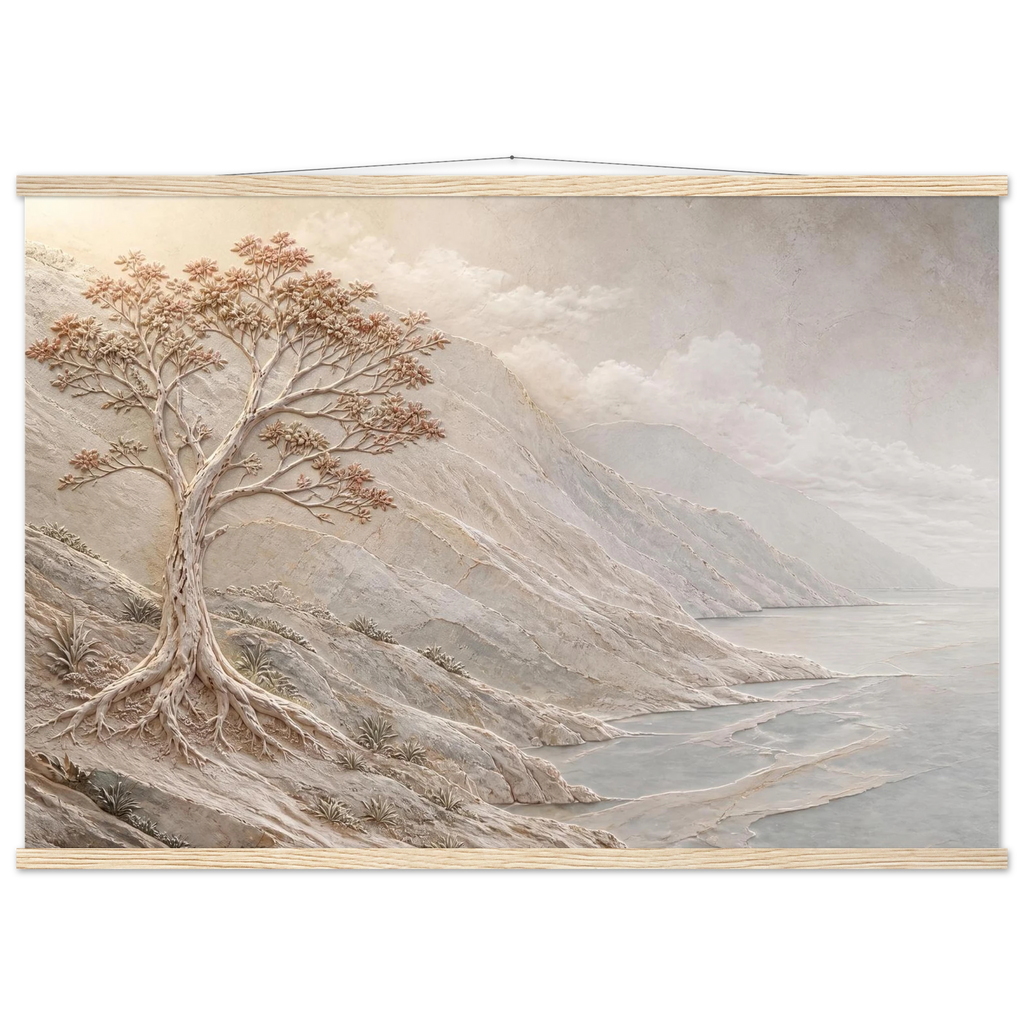 Coral Headland: sea and coastal landscape. Fine art poster by The Light Stays.