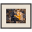 Citrine Seam: lumen and siena. Museum-quality framed fine art print.