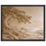 Sandstone Dawn: lumen and siena. Museum-quality framed fine art print.
