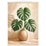 Vessel and Shadow: mediterranean and earth tones. Fine art poster, alternate frame and size.