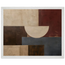 Blocos de Vinho, quadro abstrato emoldurado da The Light Stays.