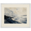 Tidal Ink: sea and coastal landscape. Museum-quality framed fine art print.